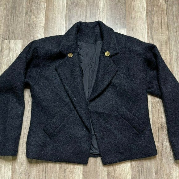 Chanel Womens Collared Blazer Jacket Sz 6 - Picture 1 of 7